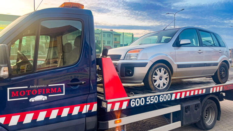 Laweta w Białymstoku Motofirma